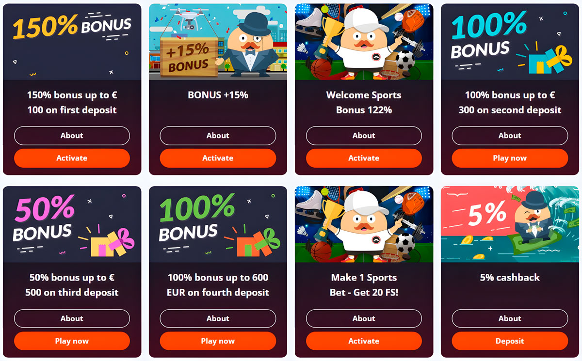 Mr Bet Bonuses and Promotions