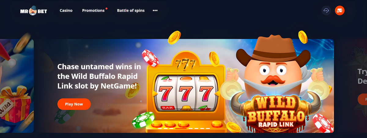 Mr Bet Casino offizielle Website